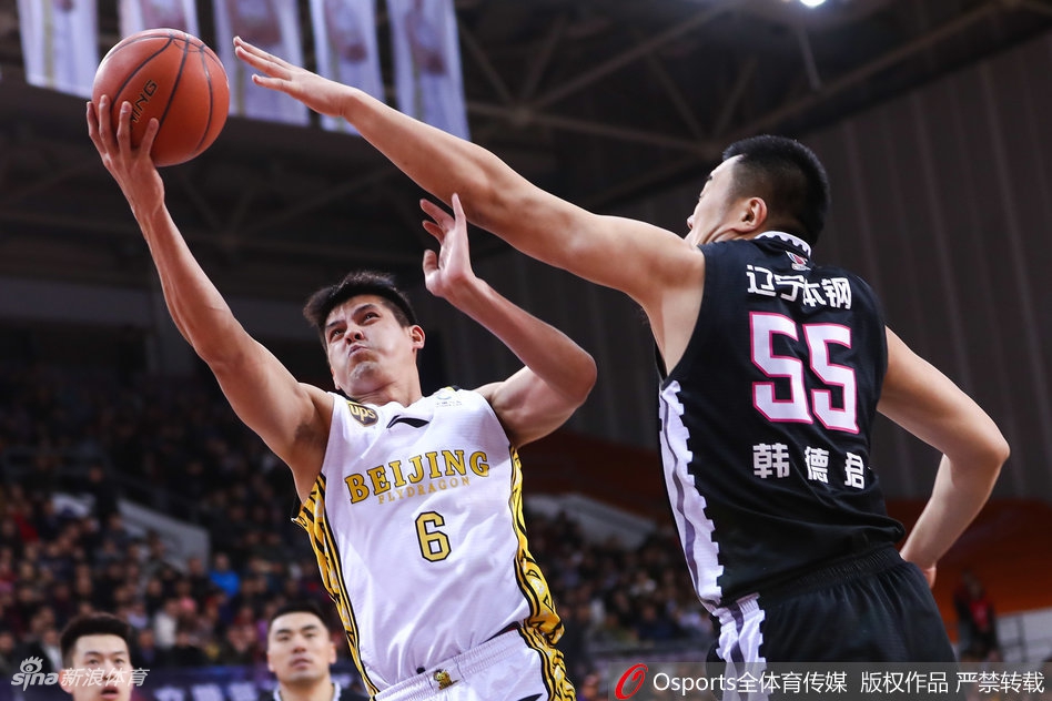 CBA第28轮：北控87-119辽宁
