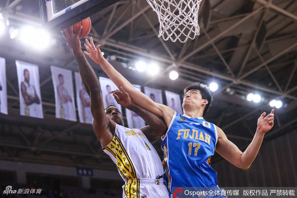 CBA第34轮：北控111-128福建 广州108-89八一