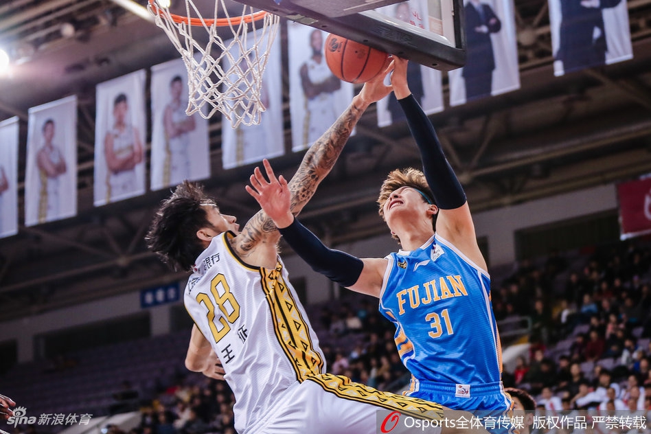 CBA第34轮：北控111-128福建 广州108-89八一