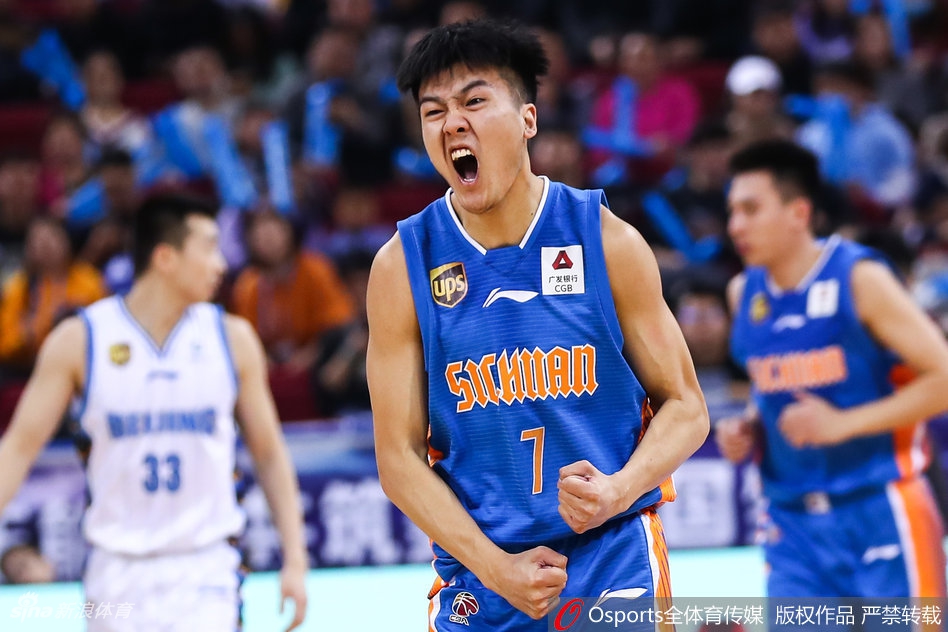 CBA第38轮：北京119-92四川