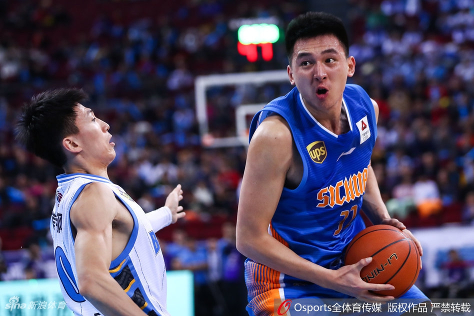 CBA第38轮：北京119-92四川