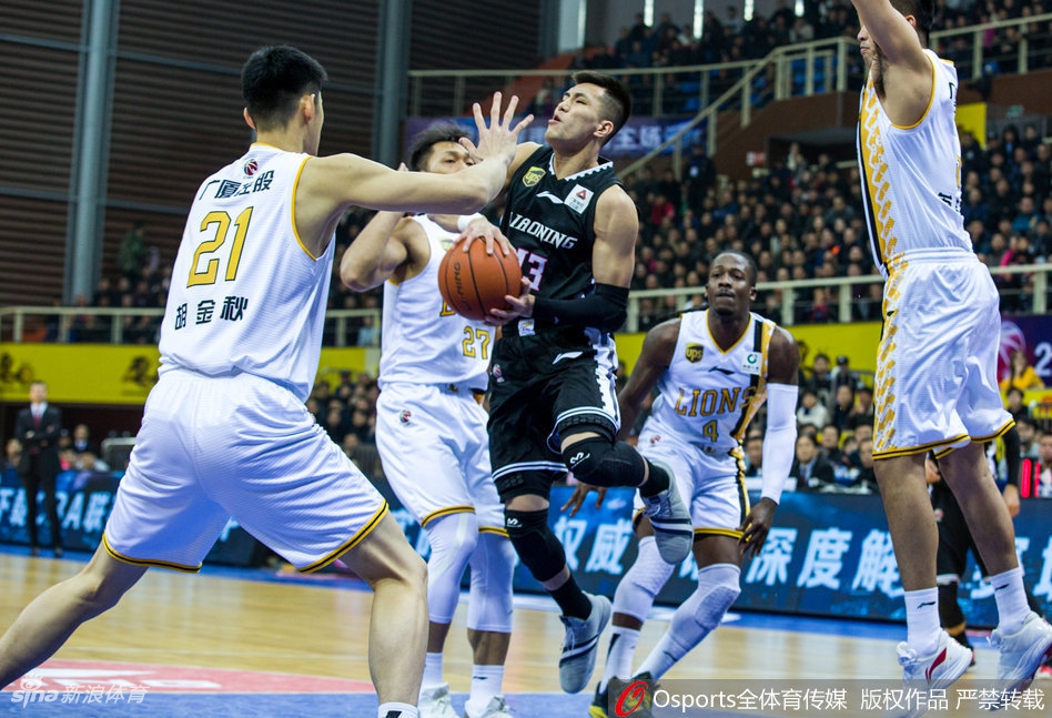 CBA第19轮:广厦95-100辽宁