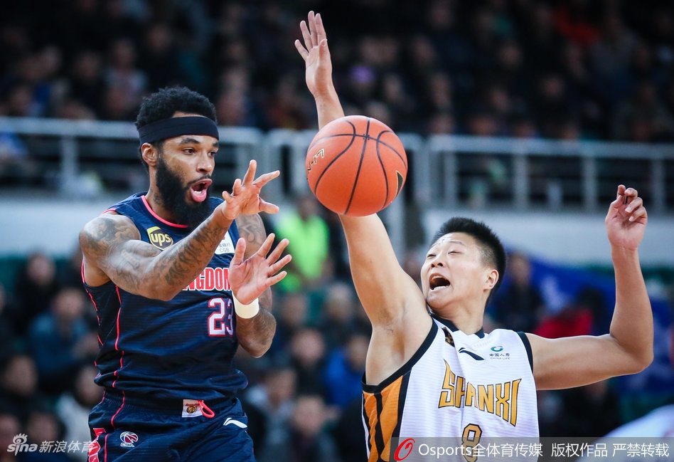 CBA第13轮：山西77-94广东