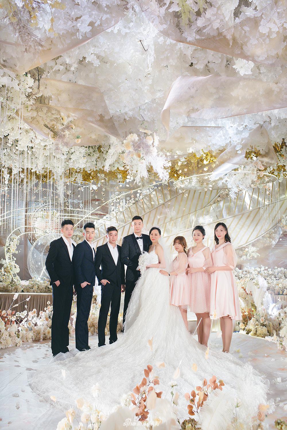 洪炜赵芸蕾唯美浪漫婚礼现场