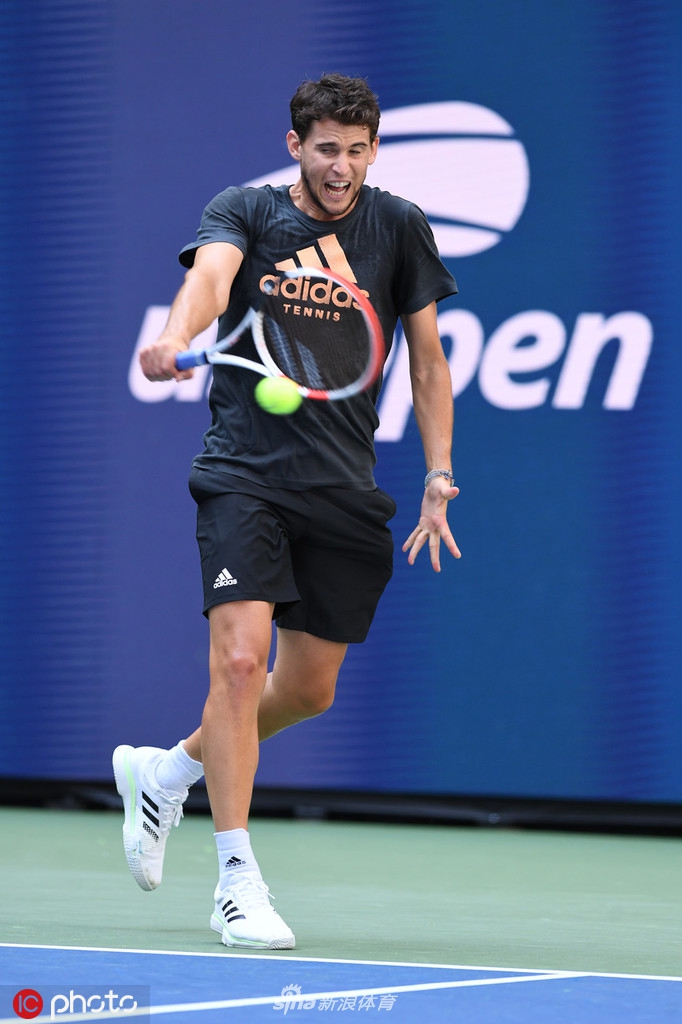 蒂姆训练备战美国网球公开赛