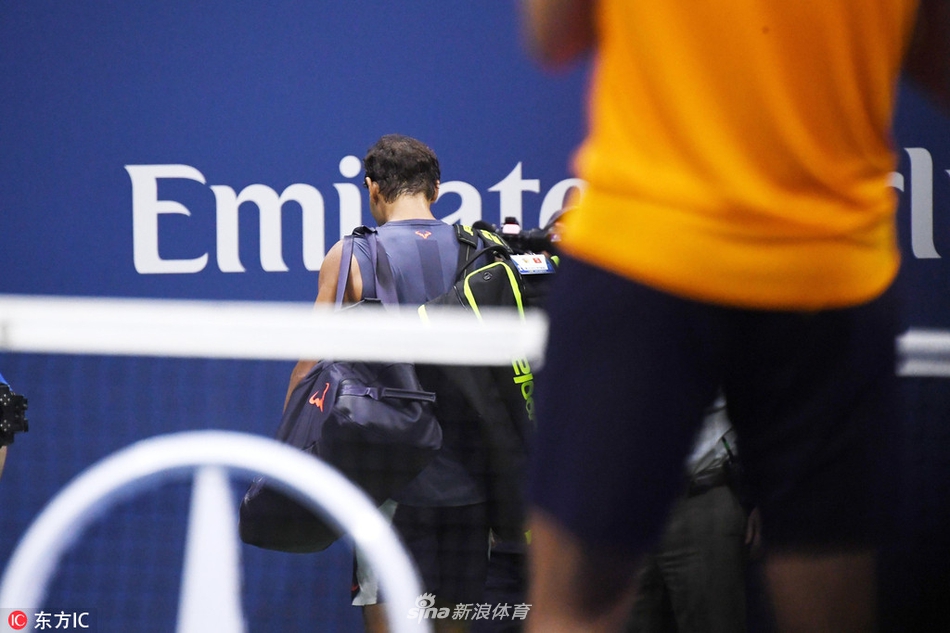 美网纳达尔伤退 波特罗进决赛