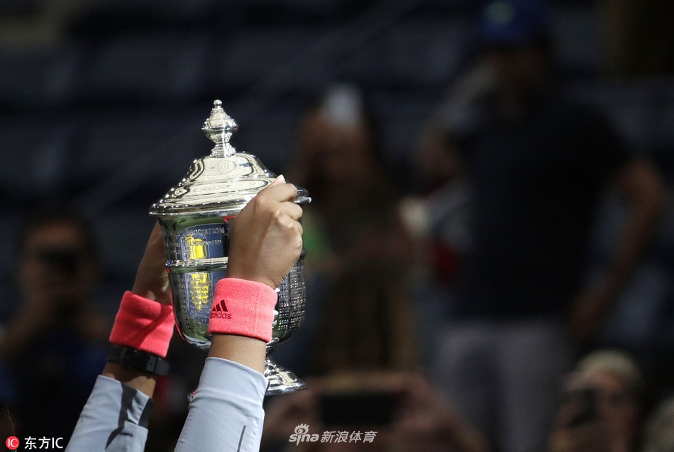 美网女单决赛颁奖仪式