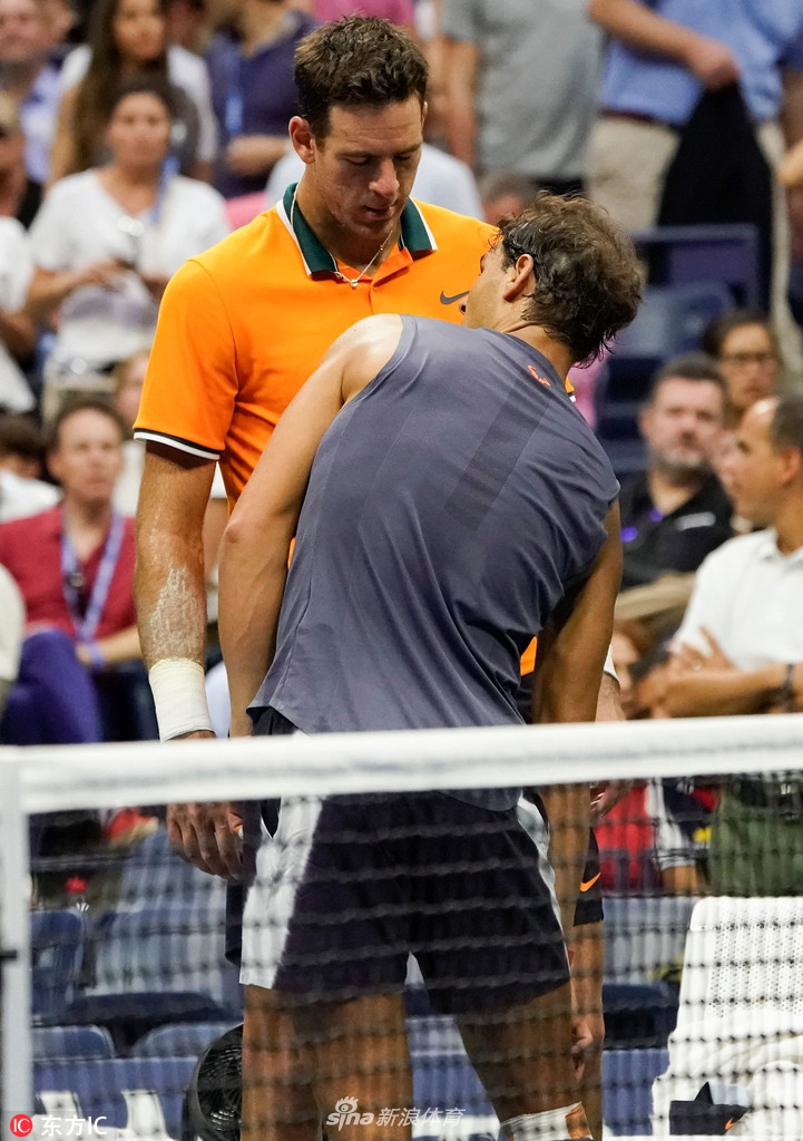 美网纳达尔伤退 波特罗进决赛