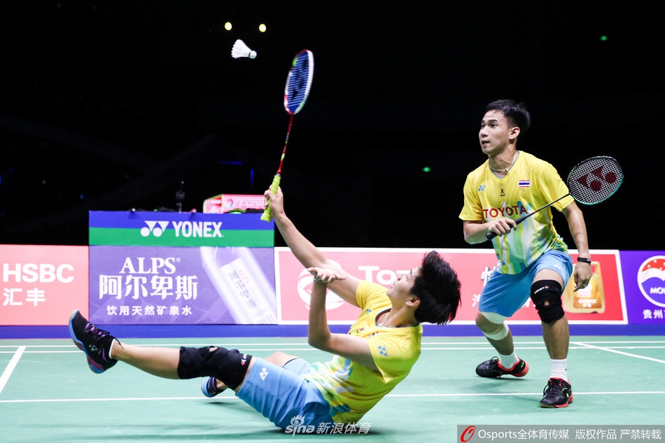 苏杯中泰半决赛郑思维/黄雅琼获胜