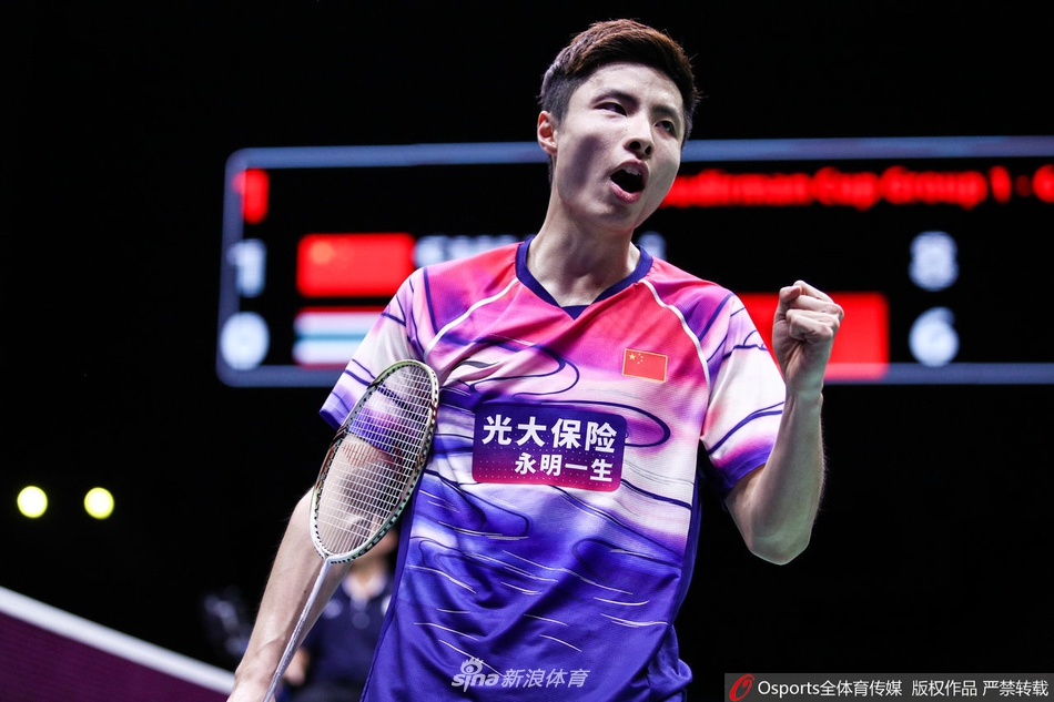 苏杯中泰半决赛石宇奇2-0王正干