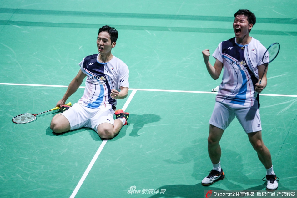 羽毛球世锦赛男双NO.1无缘16强