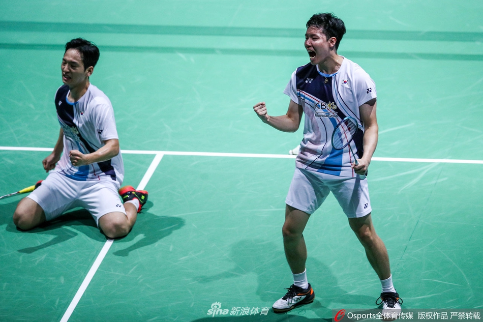 羽毛球世锦赛男双NO.1无缘16强