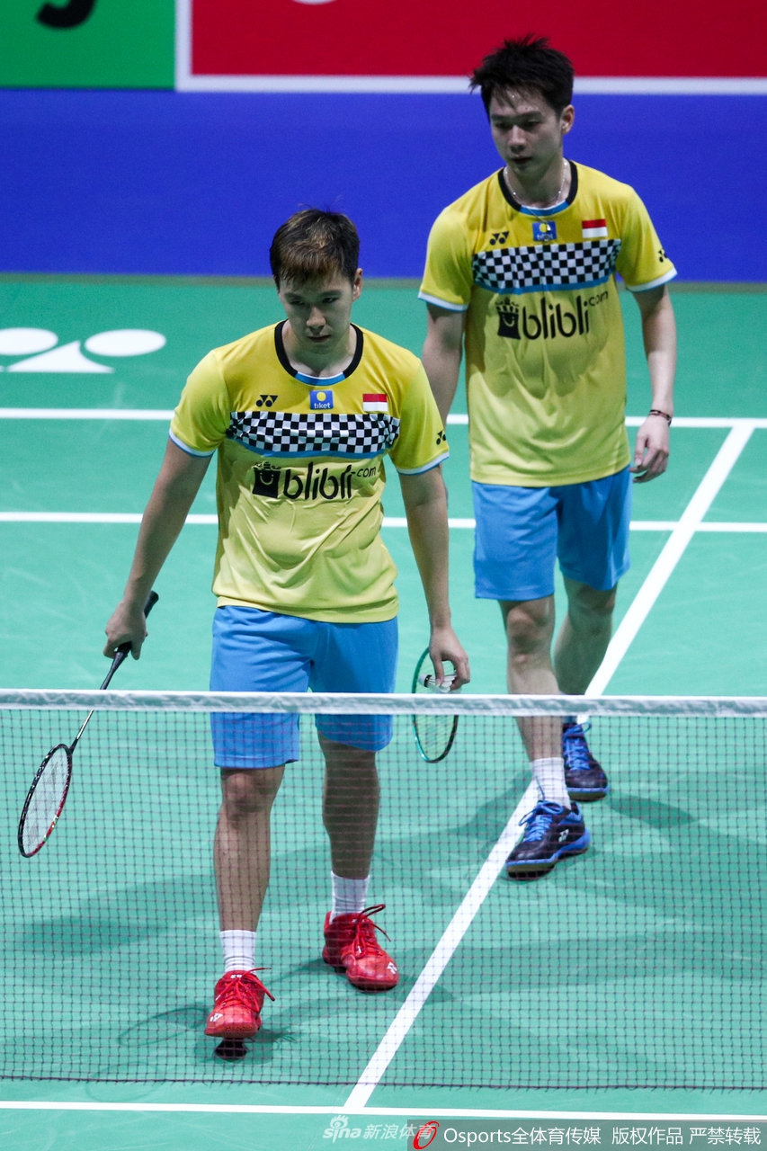 羽毛球世锦赛男双NO.1无缘16强