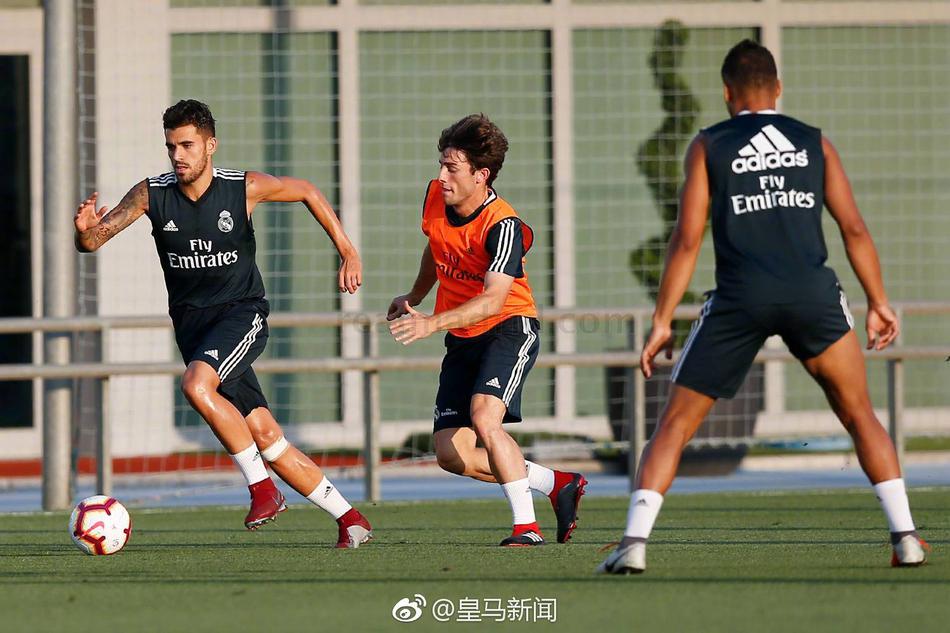皇马全队训练备战西甲比赛