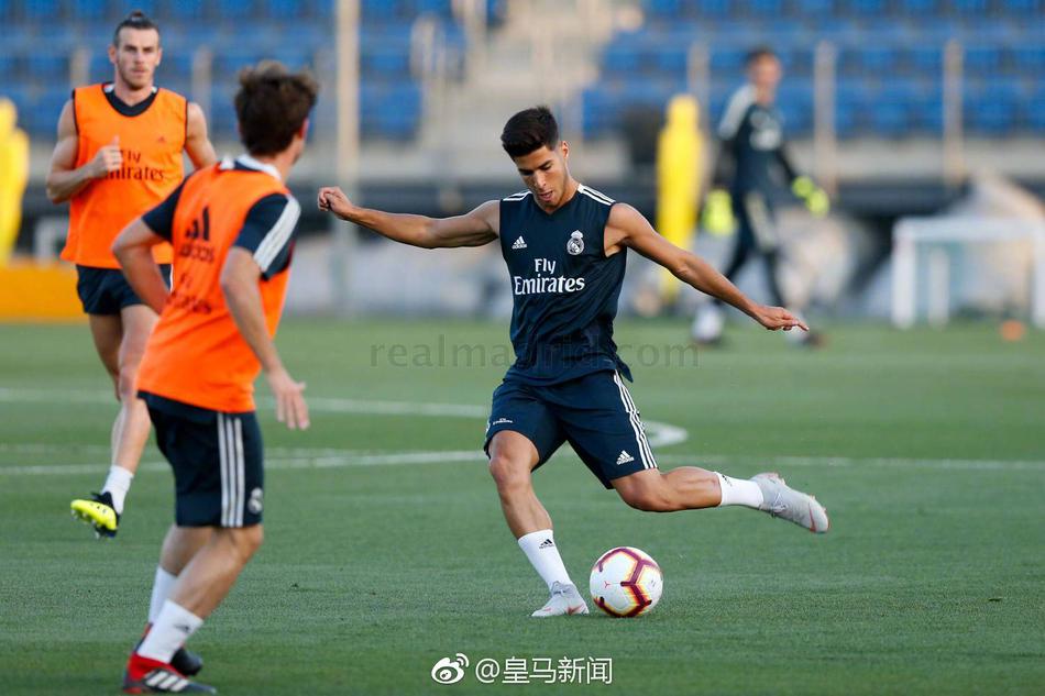 皇马全队训练备战西甲比赛
