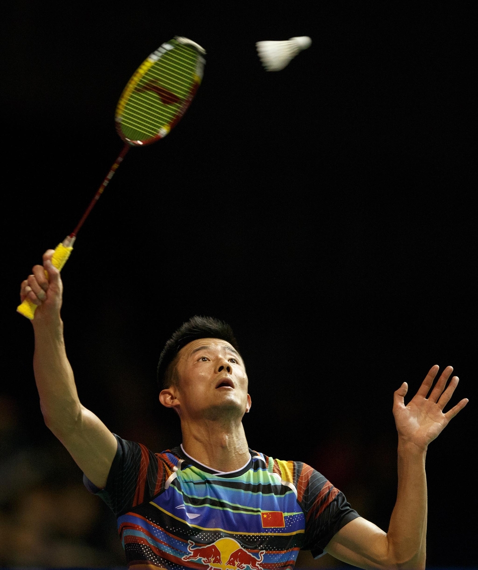 羽毛球世锦赛谌龙晋级四强_高清图集_新浪网