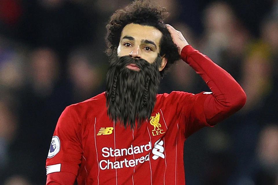 恶搞-假如梅西C罗们留起大胡子