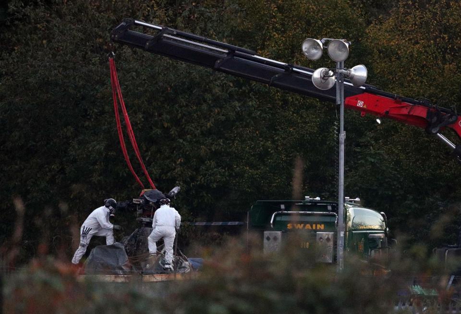 莱斯特老板飞机残骸曝光