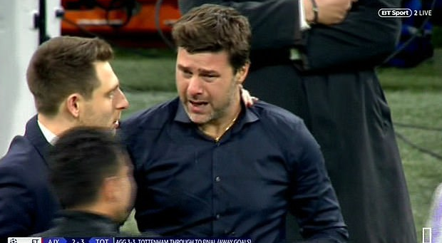 动人！波切蒂诺绝杀后飙泪庆祝