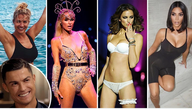 太阳报曝C罗情史:美女名媛云集