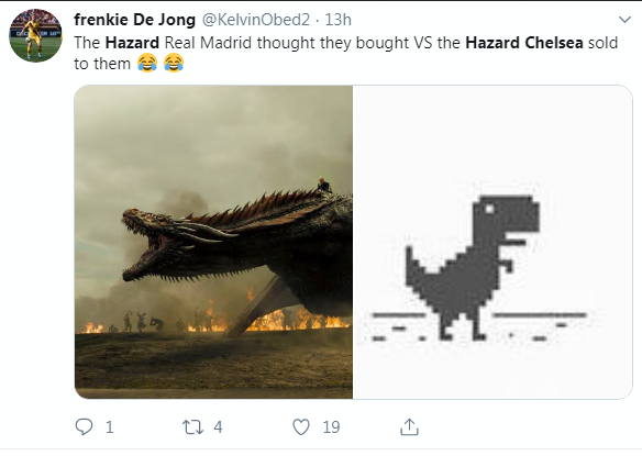 阿扎尔低迷遭群嘲 网友P图恶搞