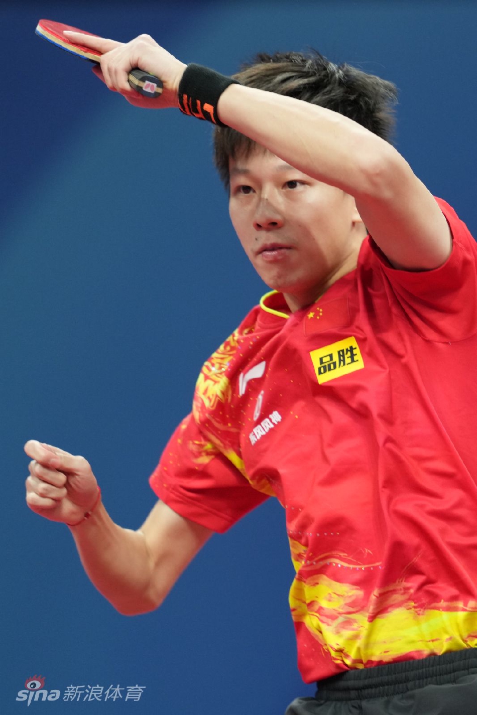 世乒赛中国男队3-0泰国队