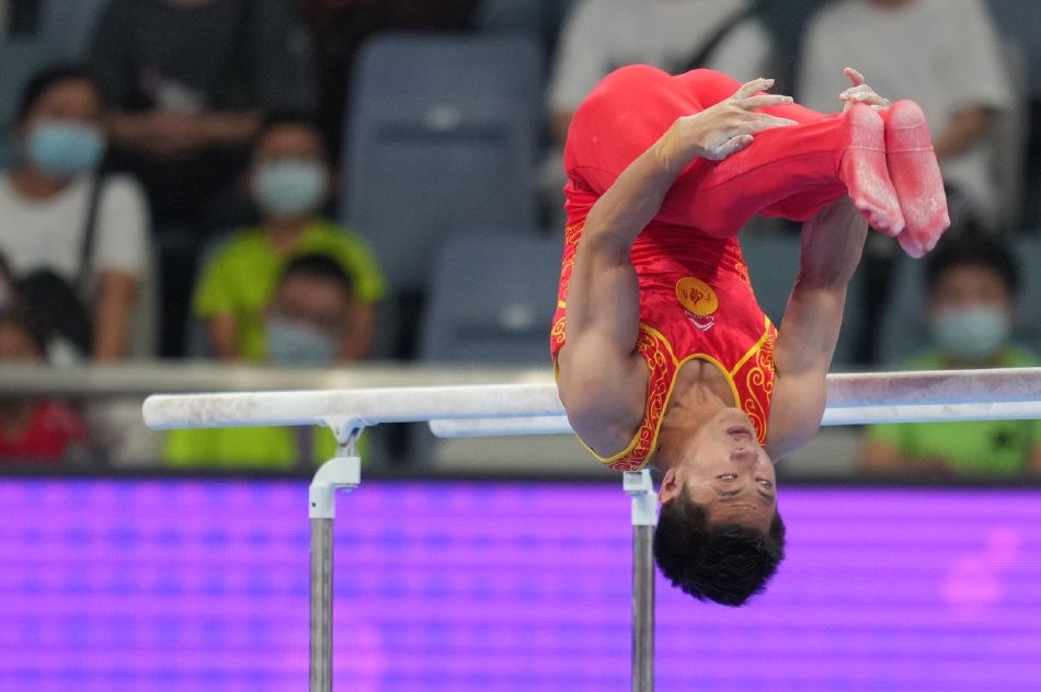 全国体操锦标赛男子资格赛进行