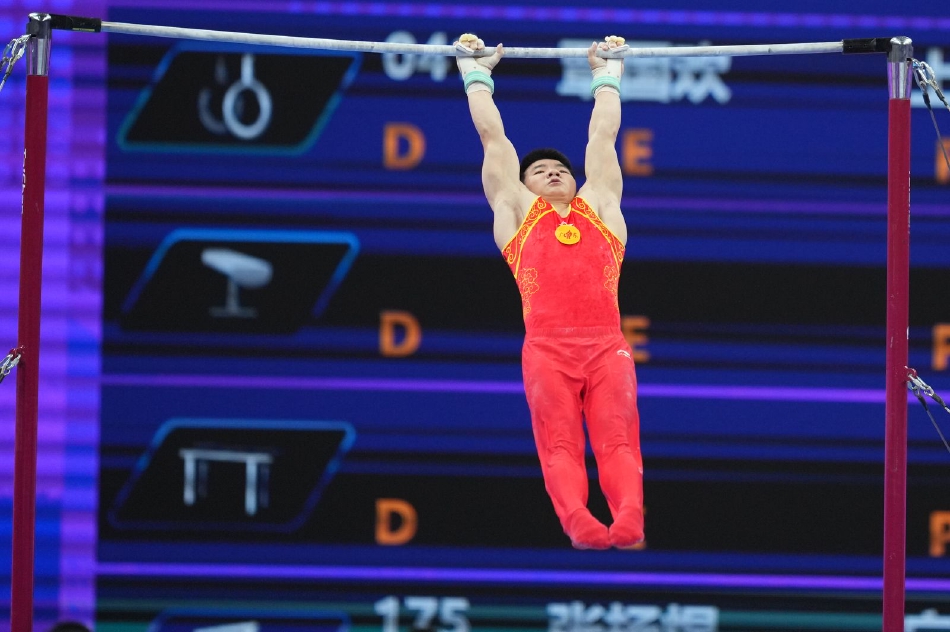 全国体操锦标赛男子资格赛进行