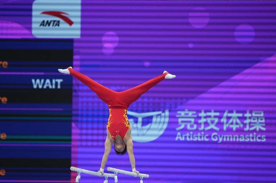 全国体操锦标赛男子资格赛进行