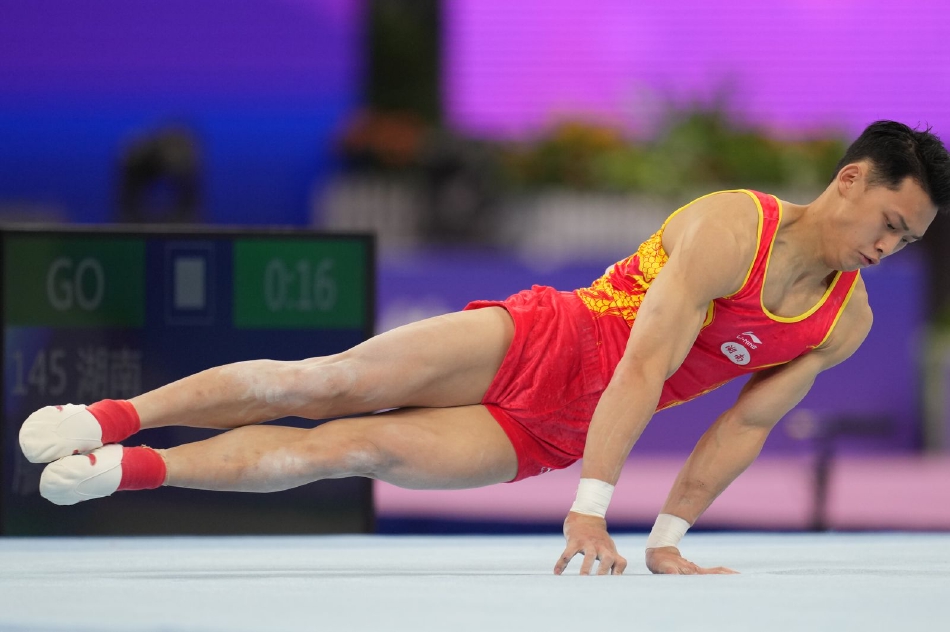 全国体操锦标赛男子资格赛进行