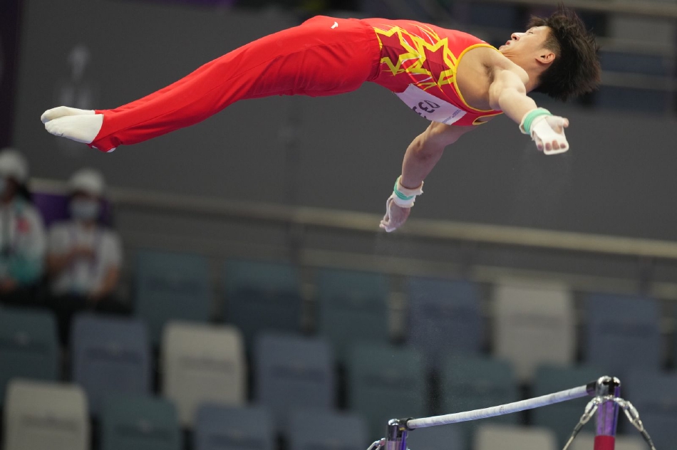 全国体操锦标赛男子资格赛进行