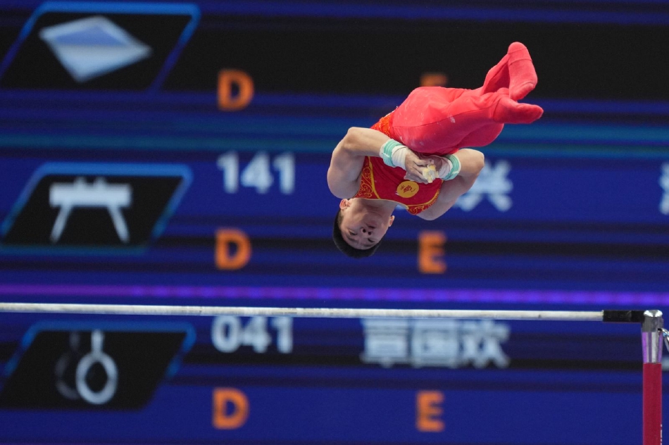 全国体操锦标赛男子资格赛进行