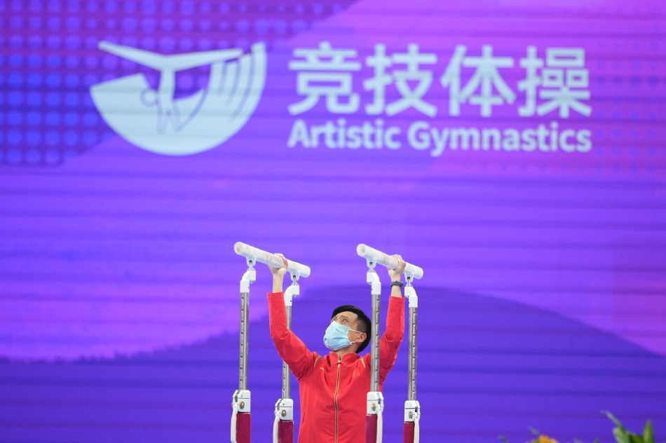 全国体操锦标赛男子资格赛进行