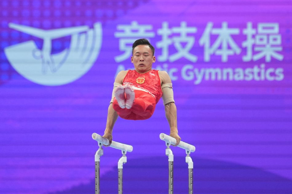 全国体操锦标赛男子资格赛进行