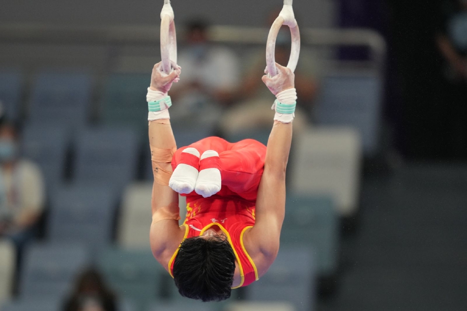 全国体操锦标赛男子资格赛进行