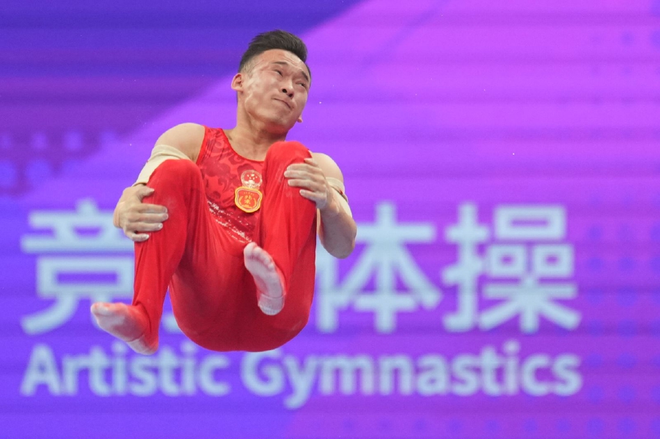 全国体操锦标赛男子资格赛进行