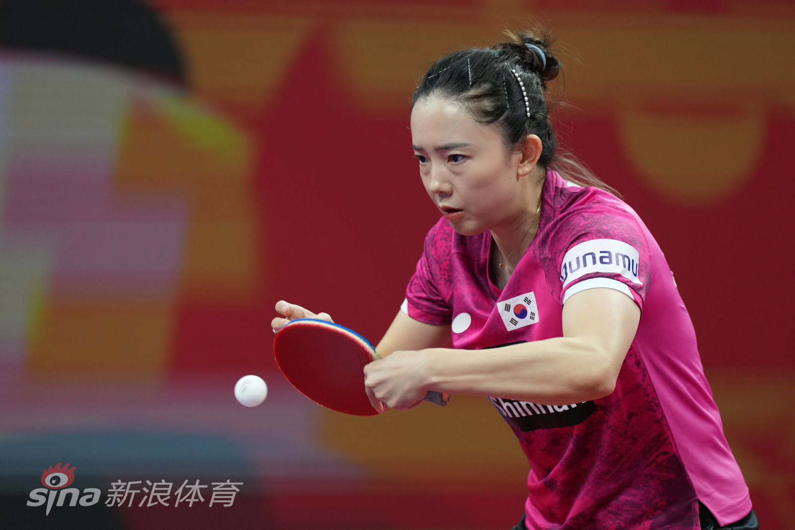 成都世乒赛第1比赛日精彩瞬间