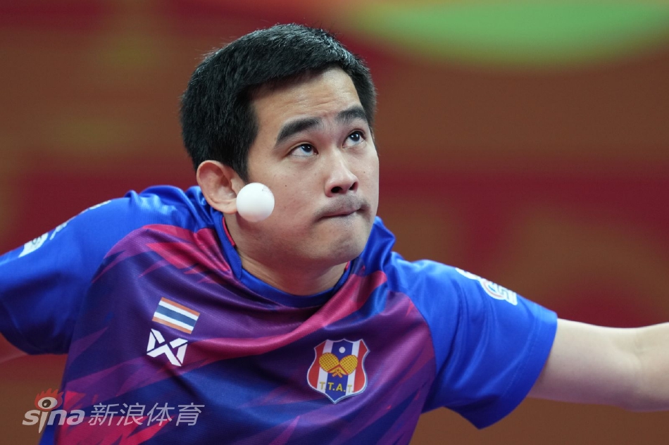 世乒赛中国男队3-0泰国队