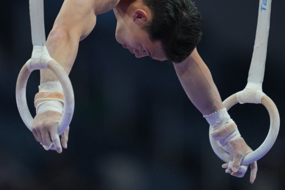 全国体操锦标赛男子资格赛进行