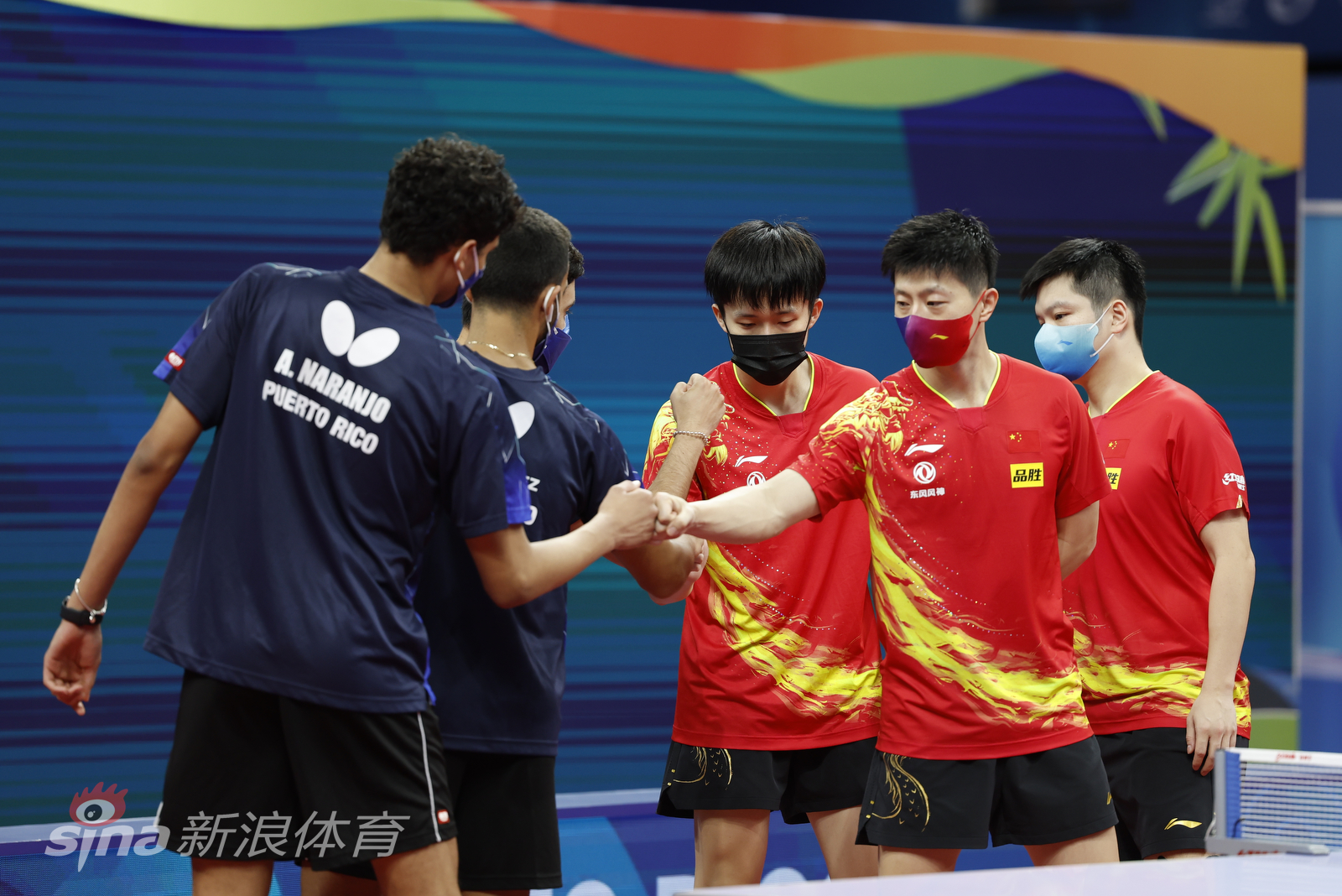 世乒赛中国男队3比0波多黎各