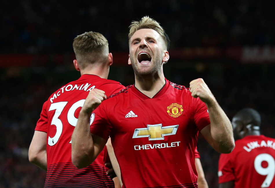 2，卢克肖打入曼联处子球