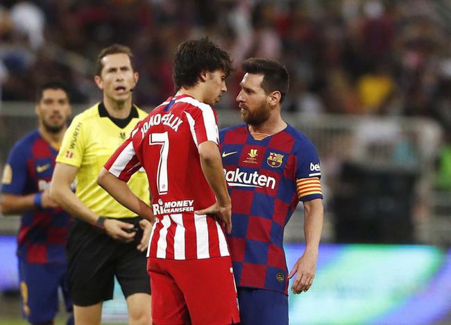 看发怒的梅西 如何硬刚对手！