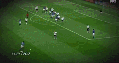 世界杯上，任意球射杀英格兰