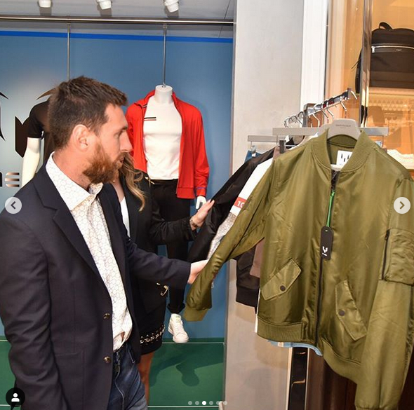 梅西推个人服装品牌！亲自宣传