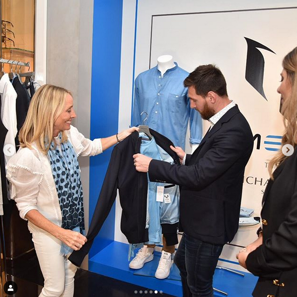 梅西推个人服装品牌！亲自宣传