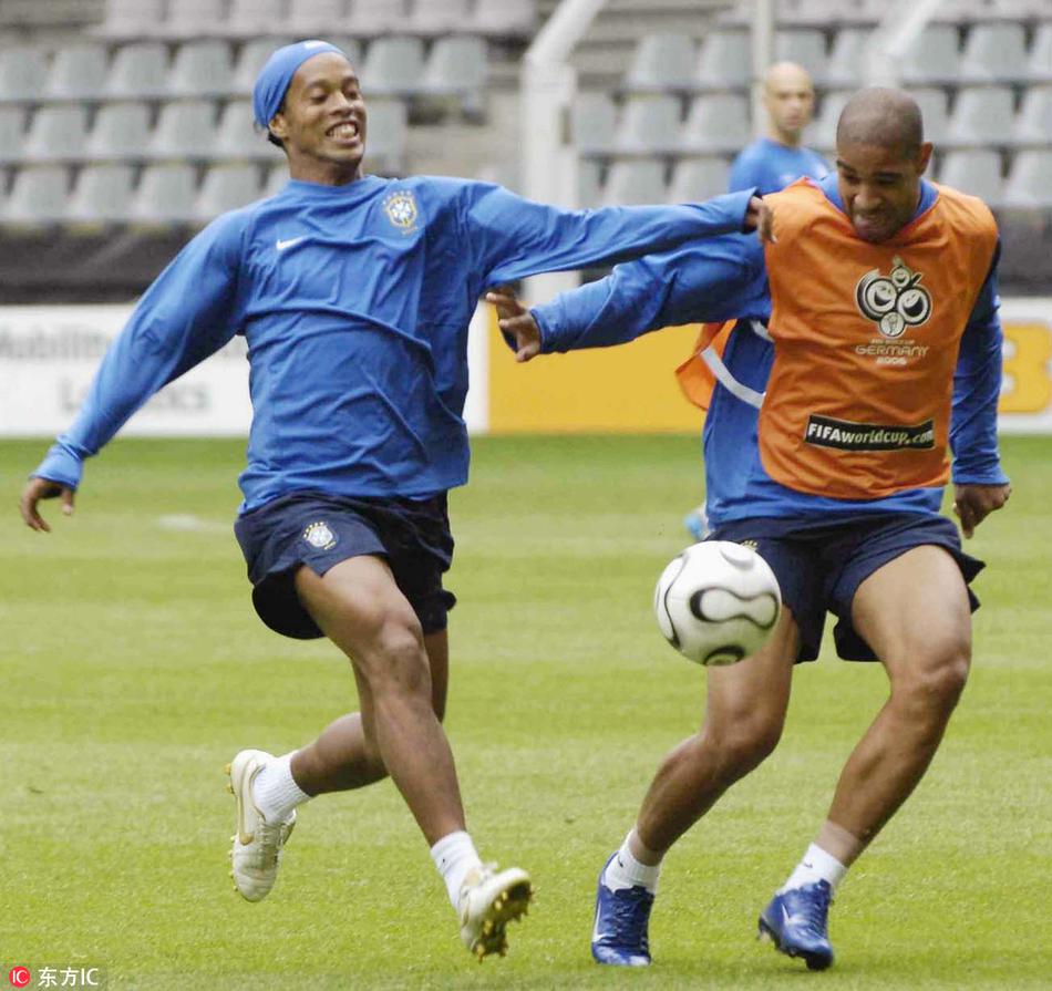 盘点足坛10大粗腿――阿德里亚诺