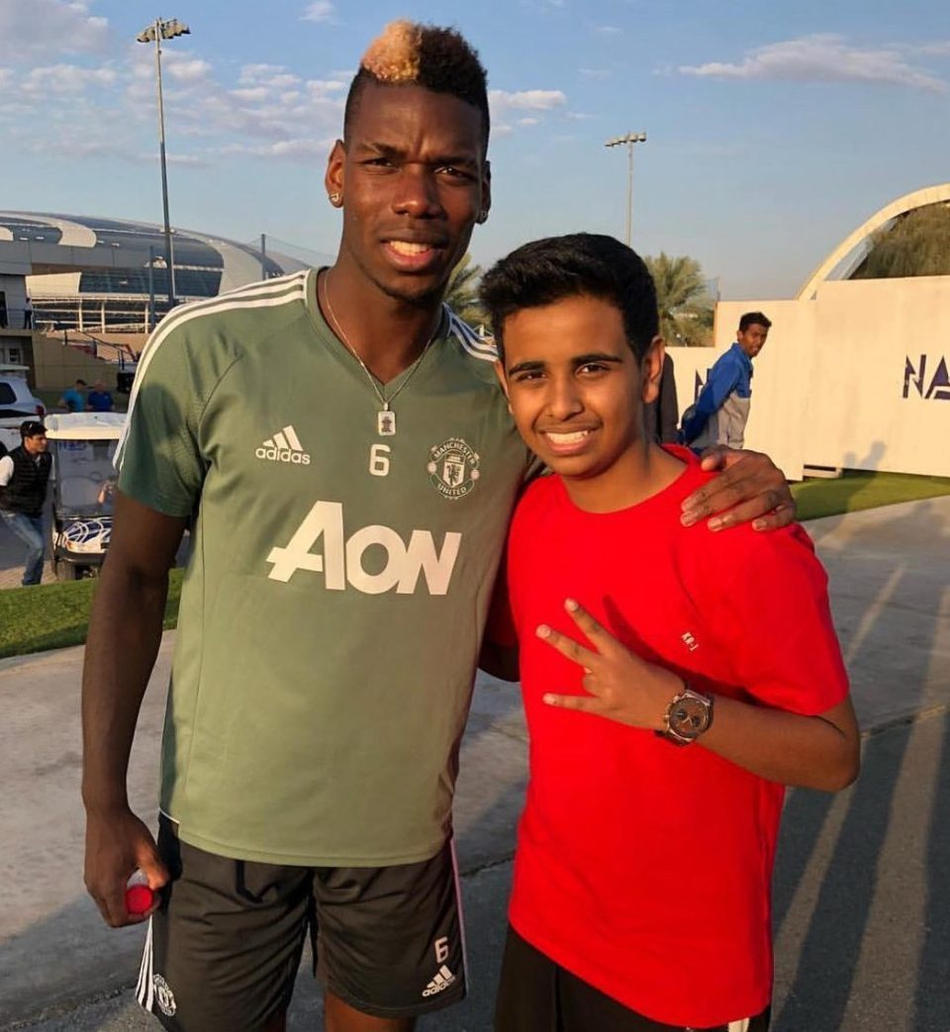 博格巴和小主人