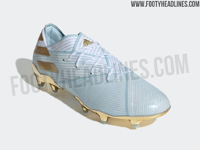 梅西新战靴太炫酷！穿它踢皇马