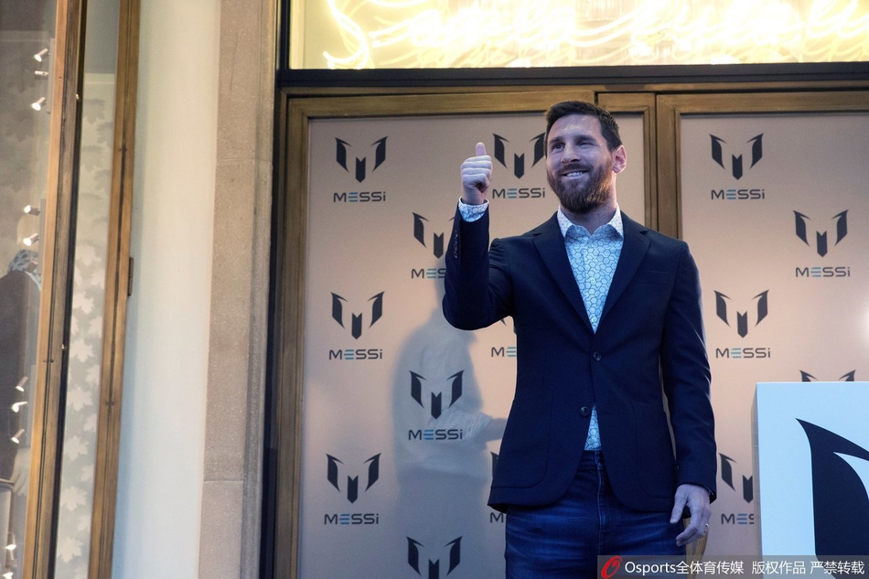 梅西推个人服装品牌！亲自宣传