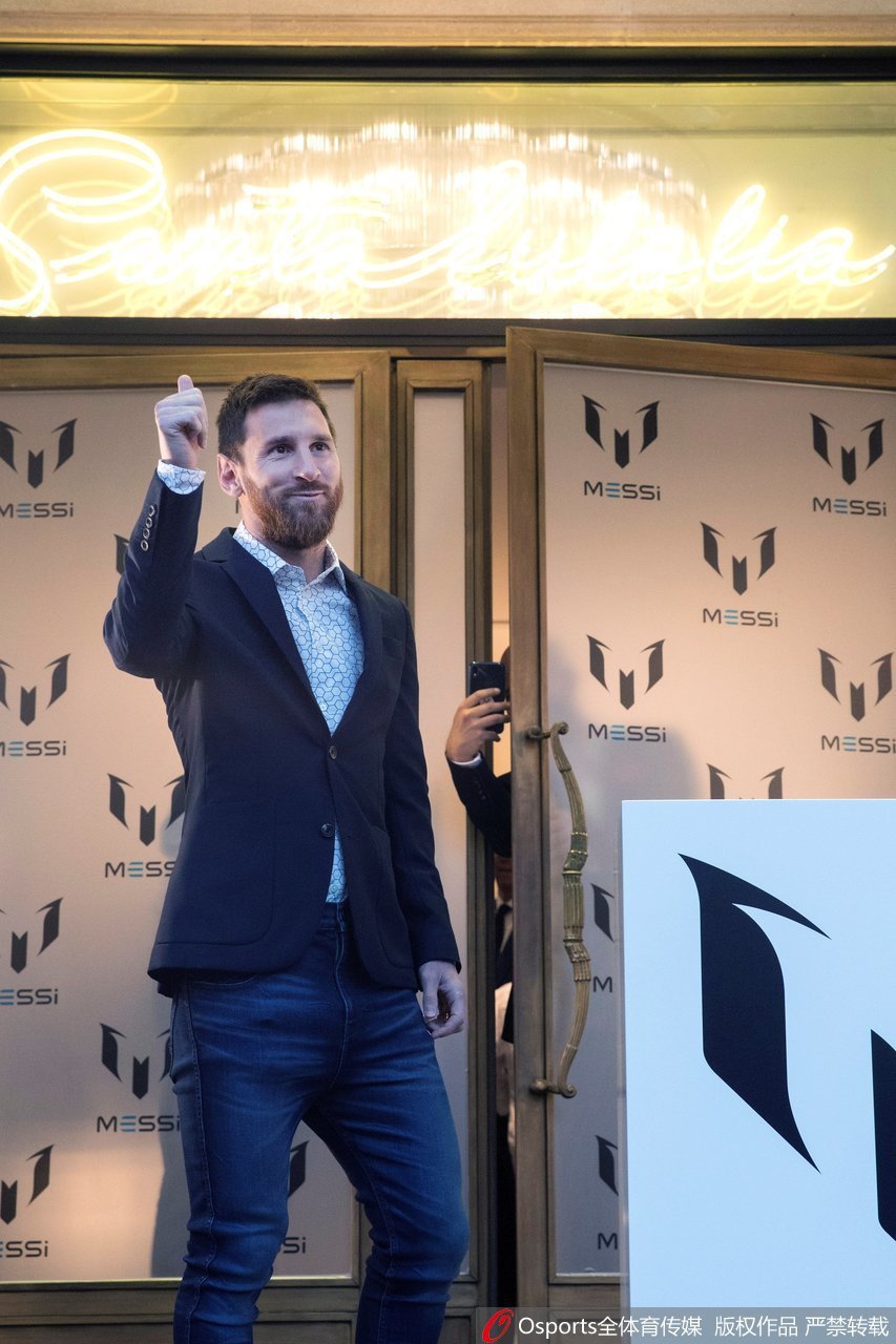 梅西推个人服装品牌！亲自宣传